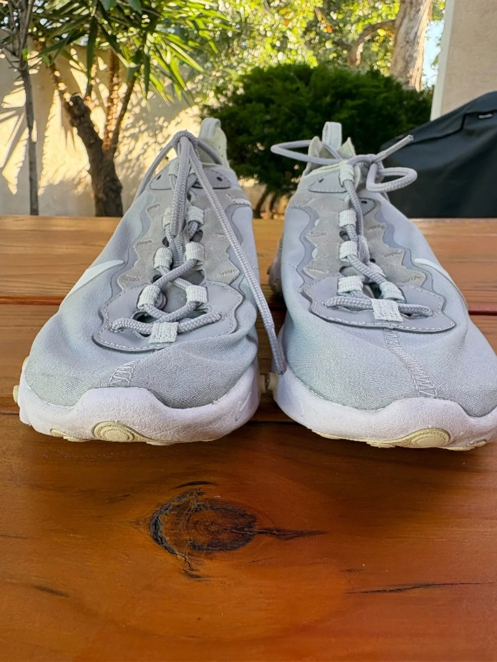 Nike React Element Gray Sneakers in Size 8.5